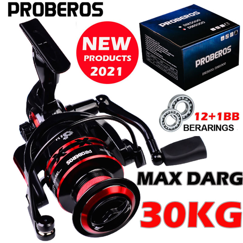 Trolling Reel - PROBEROS Carretel giratório 9-23KG Max Drag