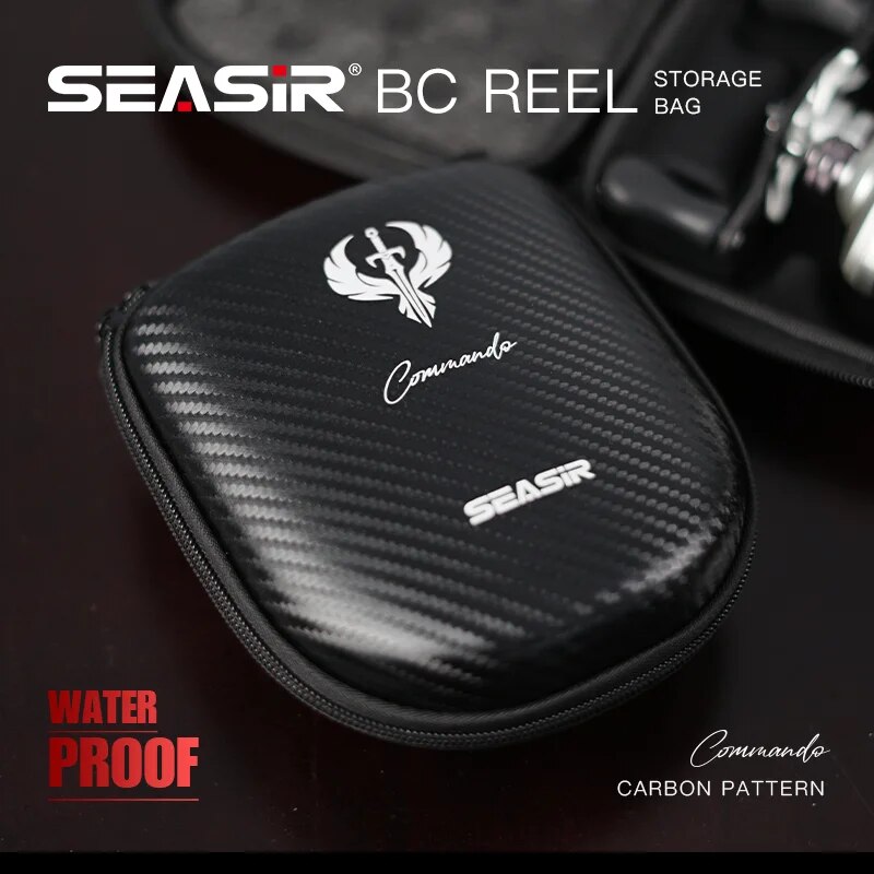Spincast Reel - SEASIR Commando Padrão de fibra de