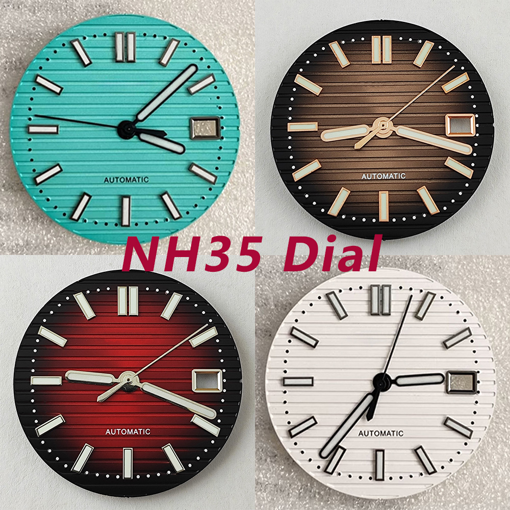 Reel Case - Nh35 dial 30.5mm nautilus dial relógio