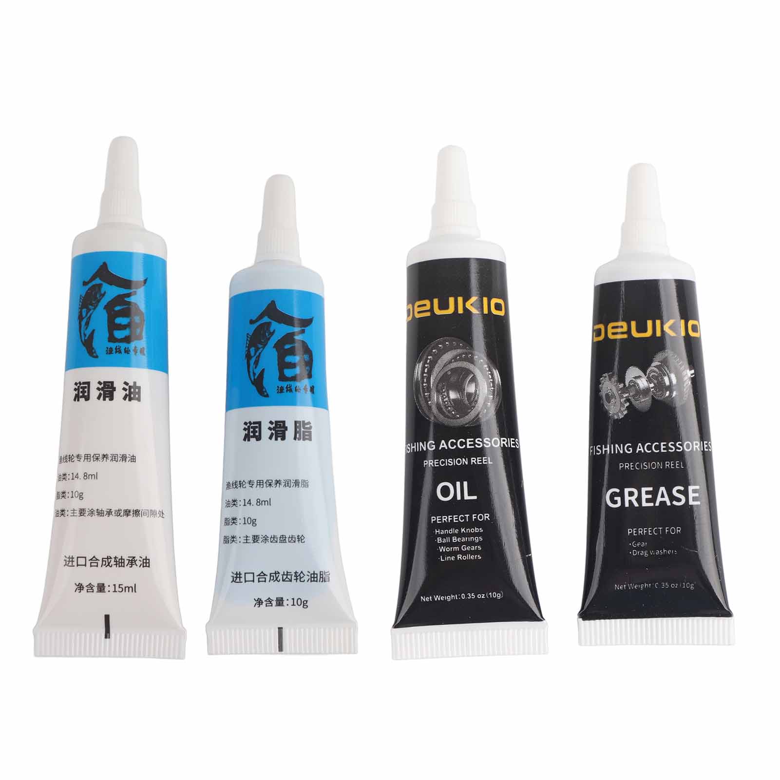 Reel Grease - Novo 2 pçs carretel de pesca