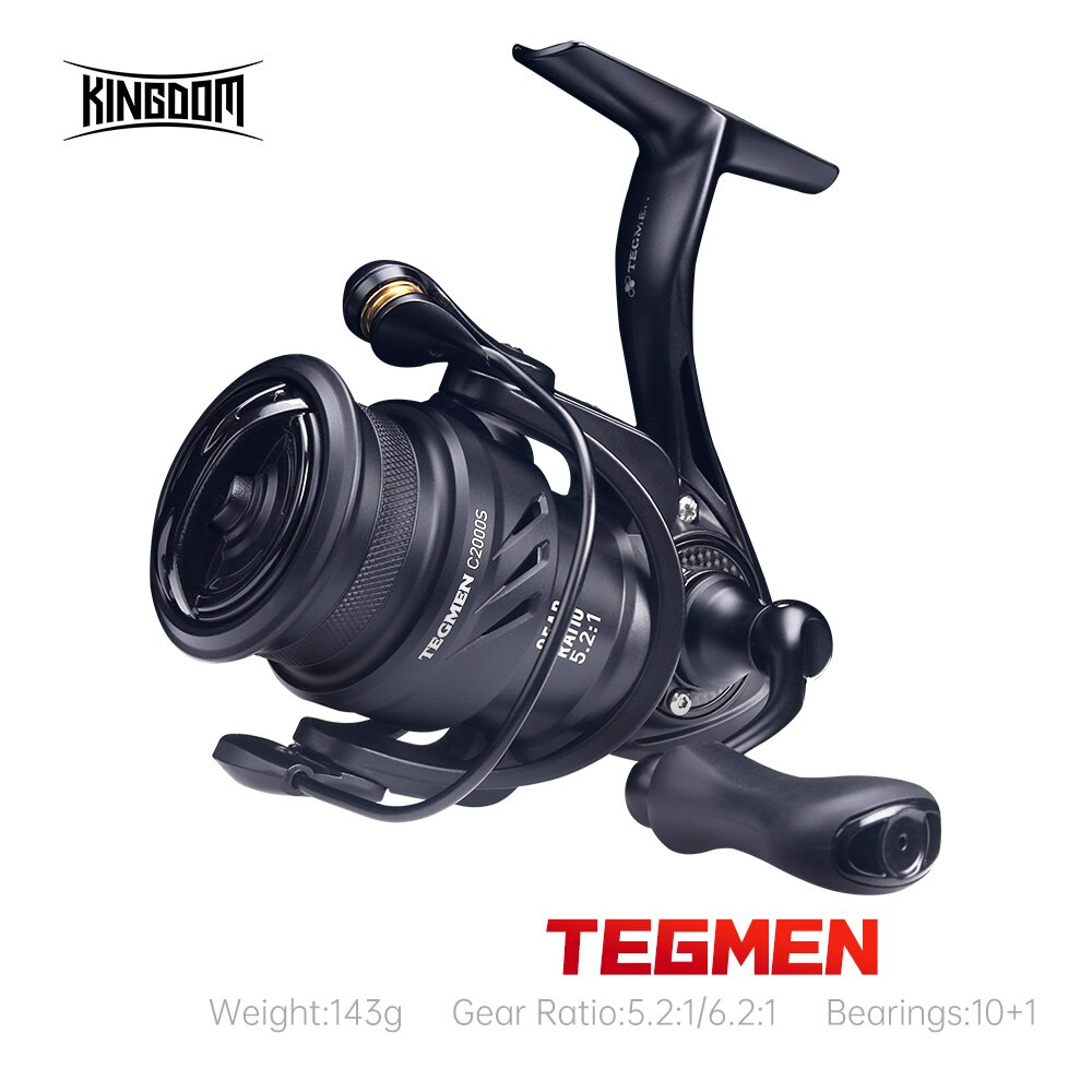 Trolling Reel - Kingdom Tegmen Spinning Fishing Reels, Light