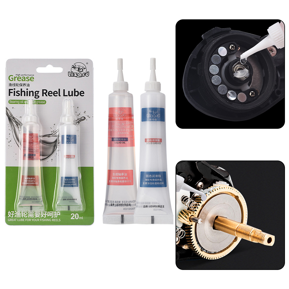 Reel Grease - Carretel de pesca graxa carretel cuidados