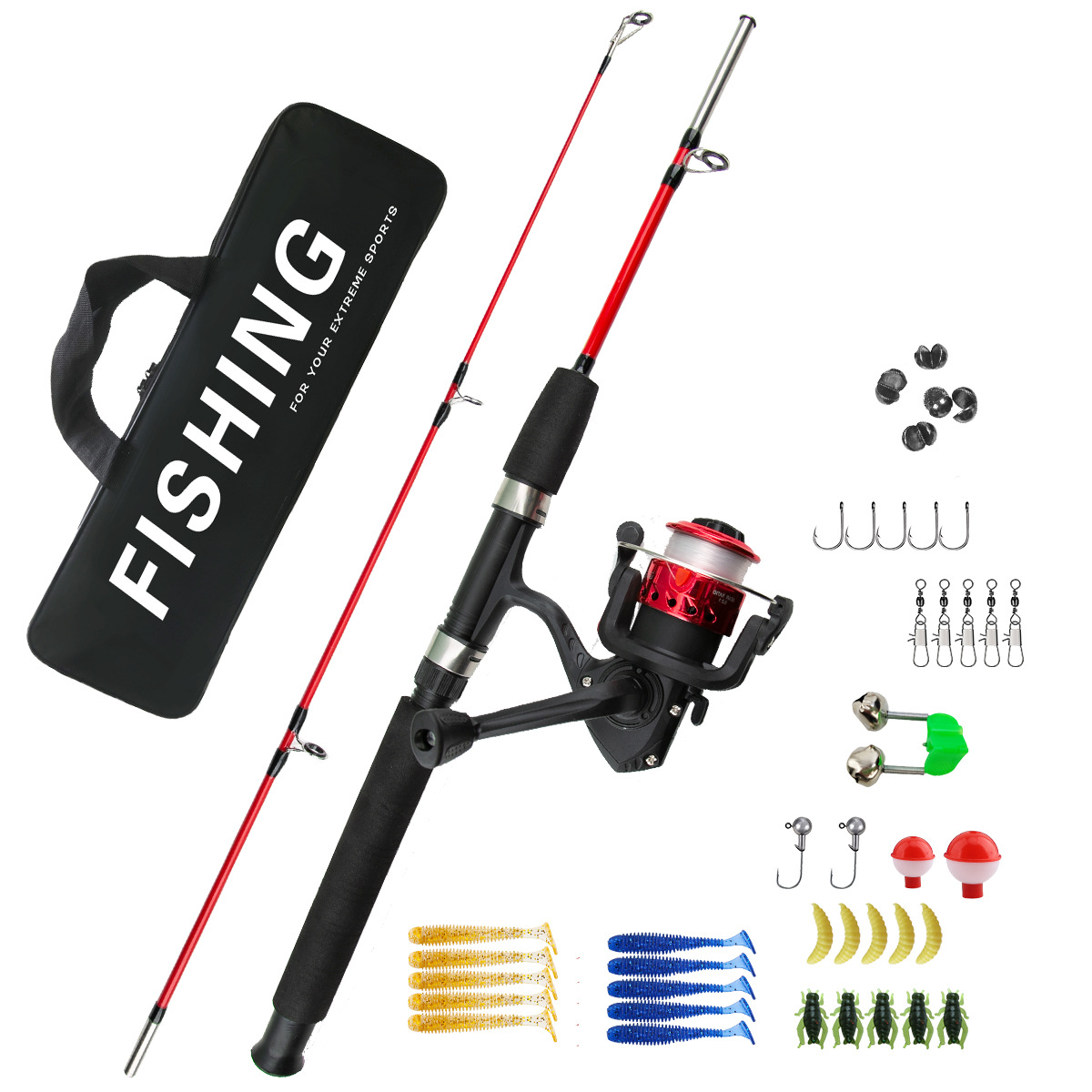 Conjunto de Vara de Pesca no G - Ice Fishing Reel avaliação e preço
