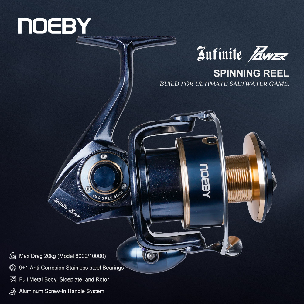 Carretilha de Pesca Noeby Infi - Surf Reel avaliação e preço