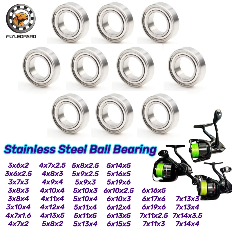 10 peças Rolamento de Aço Inox - Conventional Reel avaliação e preço