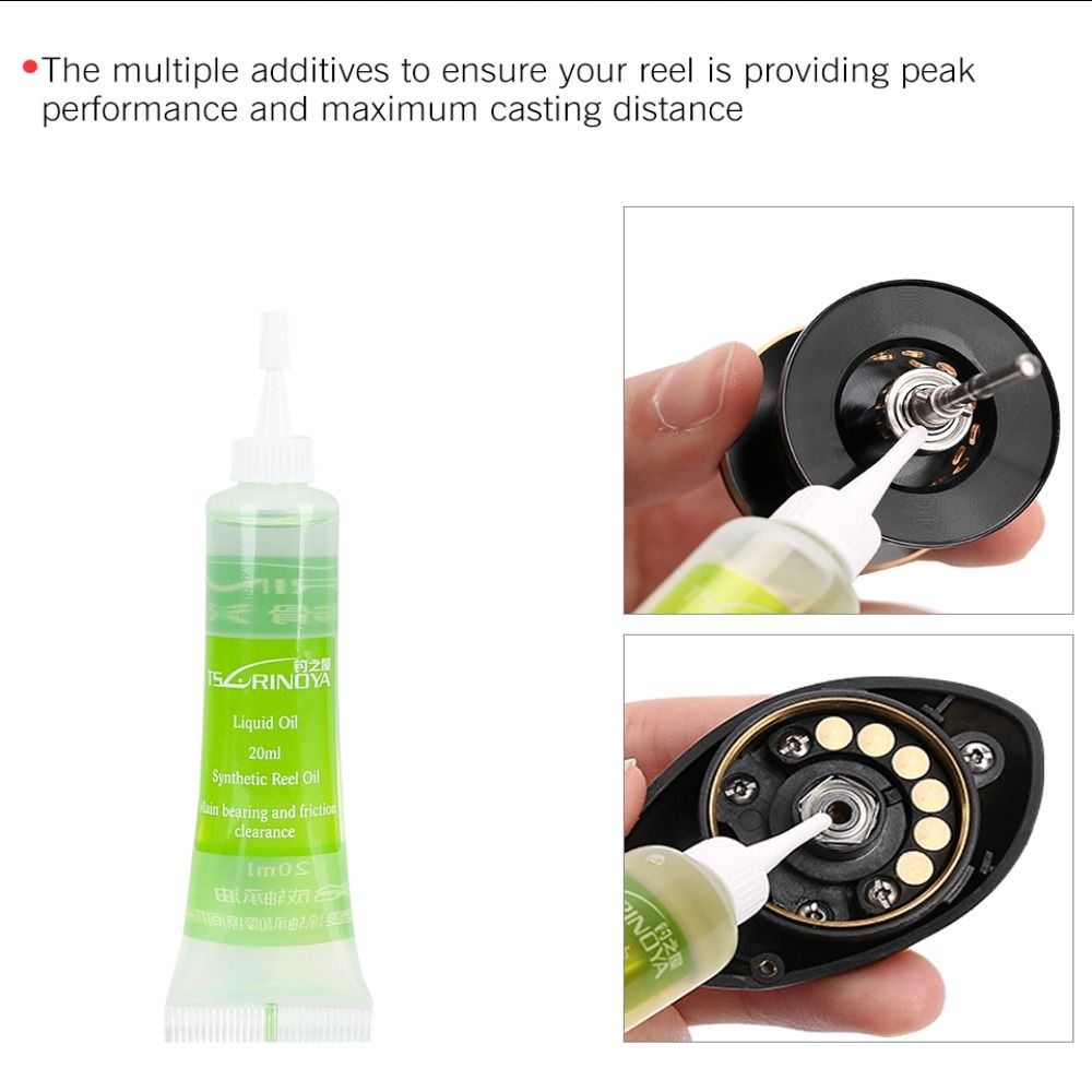 1 conjunto de graxa para carre - Reel Grease avaliação e preço