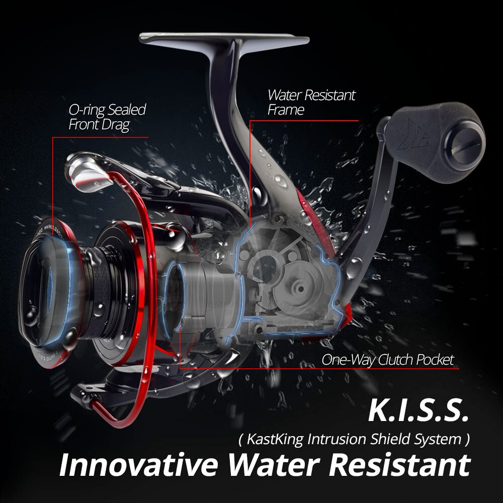 Kastking sharky iii rolamentos - Reel Drag Knob avaliação e preço