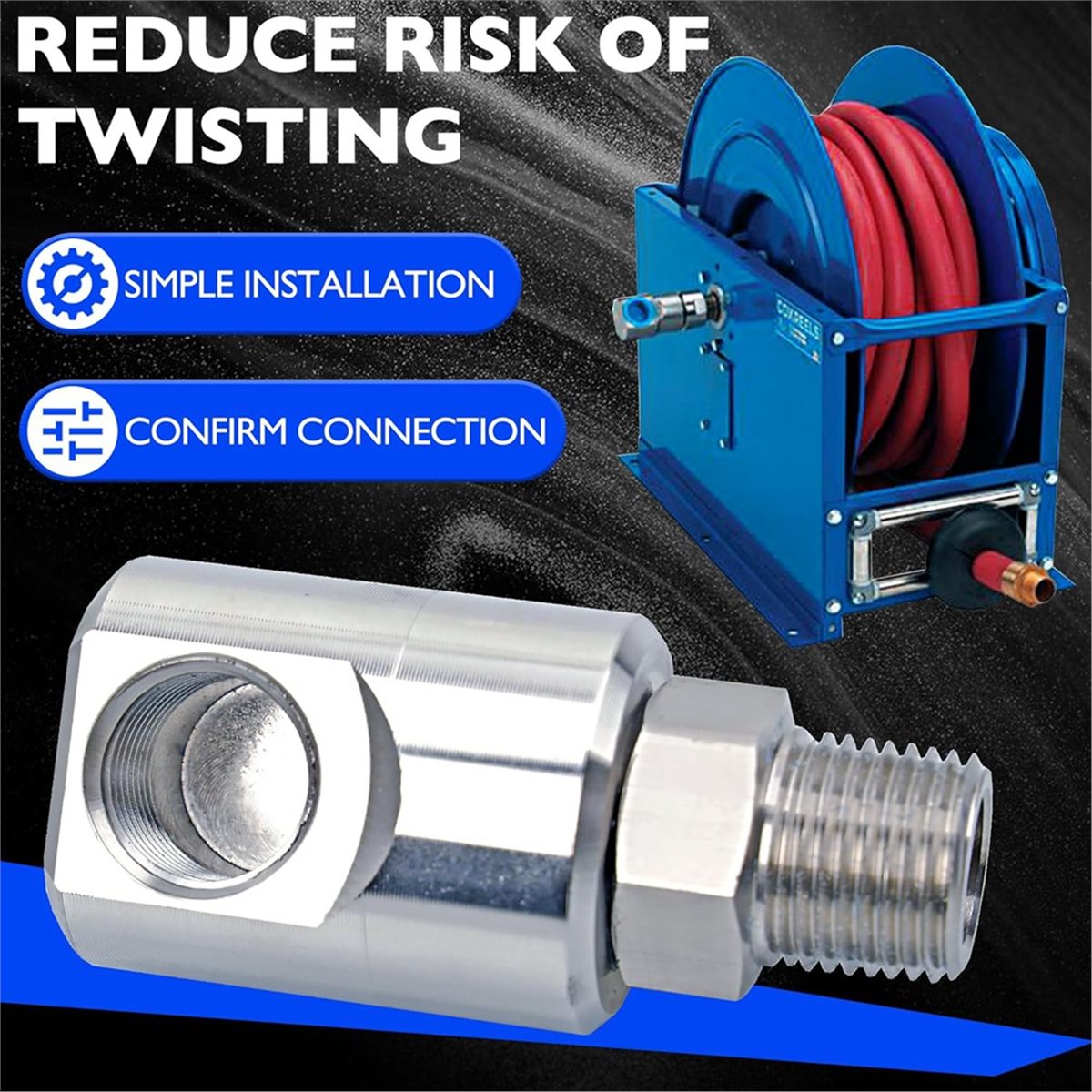Engate Giratório A45I 1/2 Pole - Reel Grease avaliação e preço