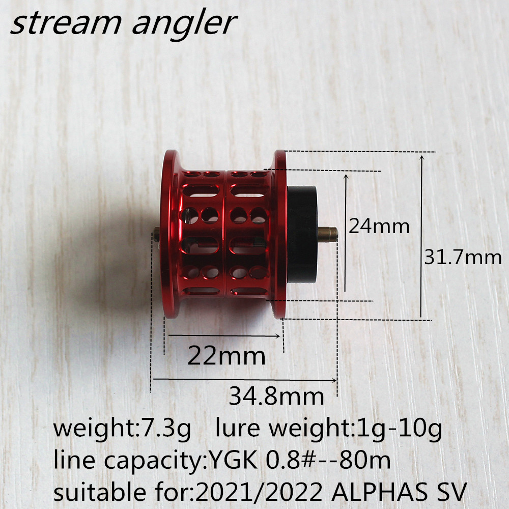 2021 2022 carretel de alphas c - Reel Spare Spool avaliação e preço