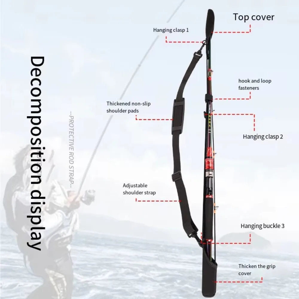 Vara de pesca ajustável saco d - Reel Cover avaliação e preço