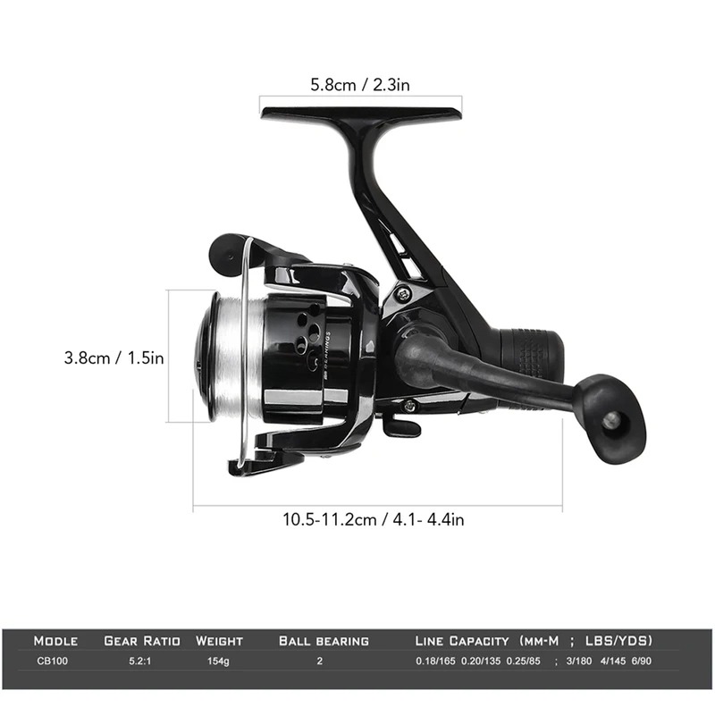 BRAVMAK 2.1/2.3 mTelescópica V - Reel Cover avaliação e preço